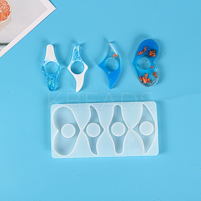 Thumb Ring Page Holder Silicone Molds DIY-P010-13-1