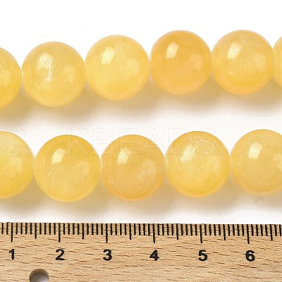 Natural Topaz Jade Beads Strands G-F818-A02-14mm-01-1