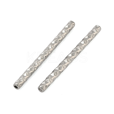 304 Stainless Steel Tube Beads STAS-Z192-07P-06-1