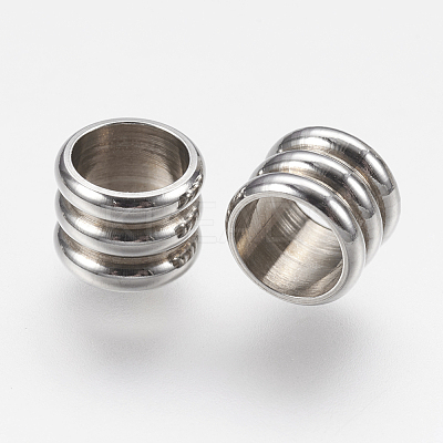 Tarnish Resistant 202 Stainless Steel Beads STAS-K166-16P-D-1
