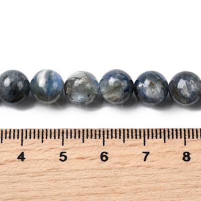 Natural Kyanite Beads Strands LS-G-NH0046-C04-8MM-01-1