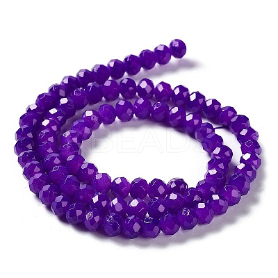 Baking Painted Imitation Jade Glass Bead Strands LS-DGLA-A034-J10mm-A27-1