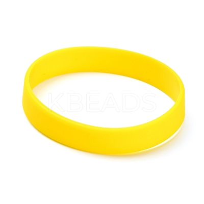 Silicone Wristbands Bracelets BJEW-X0008-06-1