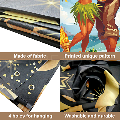 Polyester Photo Backdrop HJEW-WH0081-015-1