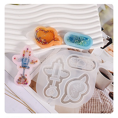 Medical Theme Shaker Mold DIY-P074-05A-1
