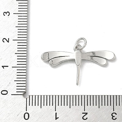 Insect Themes Brass Enamel Pendants KK-B155-01C-02P-1