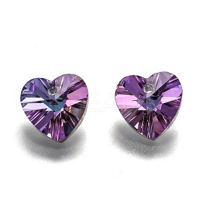 Romantic Valentines Ideas Glass Charms G030V10mm-43-1
