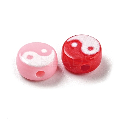 Opaque Acrylic Beads SACR-P028-01A-02-1