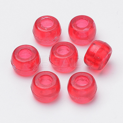 Transparent Plastic Beads X-MACR-S272-19-1