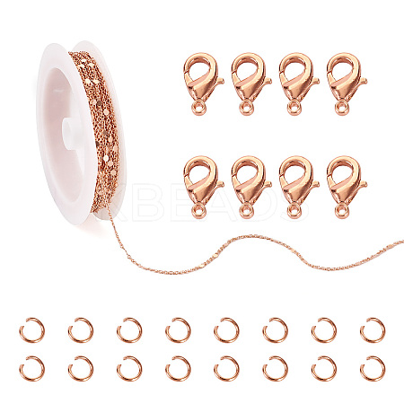 DIY Chains Bracelet Necklace Making Kit DIY-TA0006-36-1