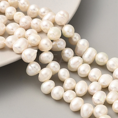 Natural Cultured Freshwater Pearl Beads Strands PEAR-A006-29C-X-1