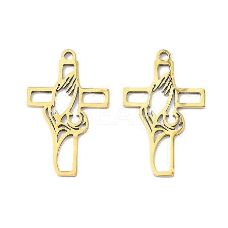 201 Stainless Steel Pendants STAS-K310-05G-1