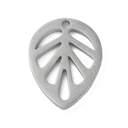 Non-Tarnish 304 Stainless Steel Pendants STAS-P338-08P-1