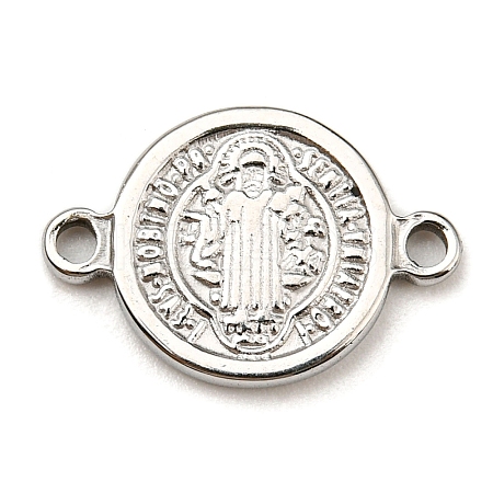 Tarnish Resistant Religion 304 Stainless Steel Connector Charms LS-STAS-L270-09P-1