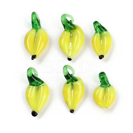 Handmade Lampwork Pendants LAMP-I029-03A-1