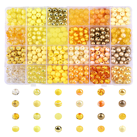 DIY Yellow Series Bracelet Making Kits DIY-CJ0001-82-1