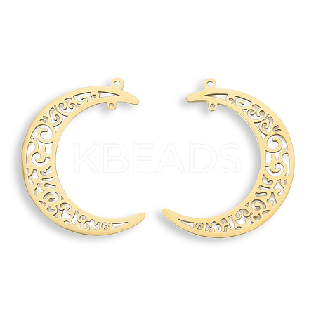 Ion Plating(IP) 201 Stainless Steel Pendants STAS-N098-111LG-1