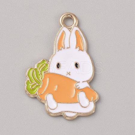 Alloy Enamel Pendants ENAM-CJC0022-10A-KCG-1