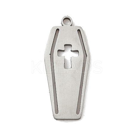201 Stainless Steel Pendants STAS-H480-04P-1