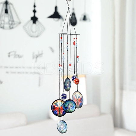 Printed Iron Wind Chime PW-WG36526-02-1