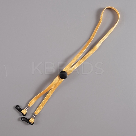 Polyester Hat Flexible Removable Chin Cord OCOR-WH0064-25A-1