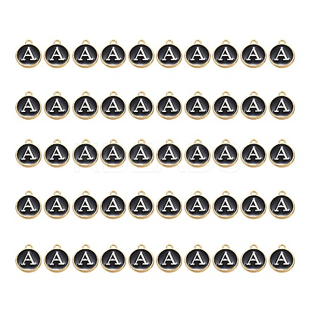 Golden Plated Alloy Charms ENAM-SZ0001-25B-A-1