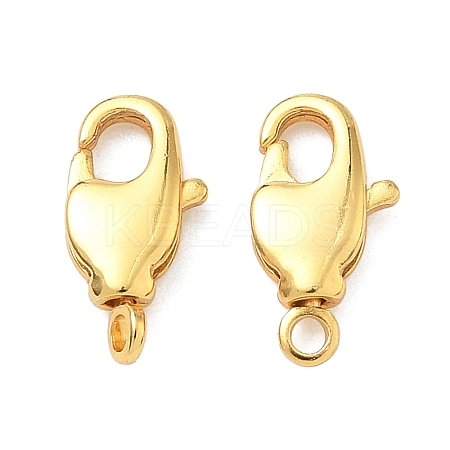 Brass Lobster Claw Clasps KK-H532-17C-G-1