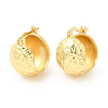 Rack Plating Brass Hoop Earrings for Women EJEW-Q770-19G-1