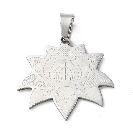 Non-Tarnish 201 Stainless Steel Pendants STAS-D041-16P-1