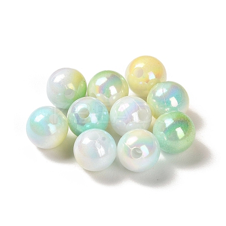 Opaque Acrylic Beads OACR-Z016-01A-12-1