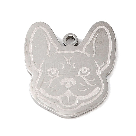 Non-Tarnish 201 Stainless Steel Pendants STAS-C095-32P-1