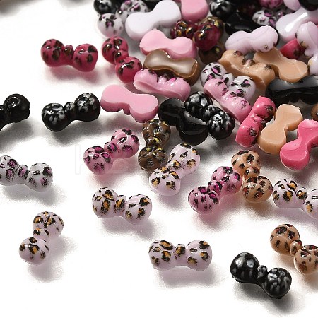 Luminous Opaque Resin Cabochons CRES-R458-09-1