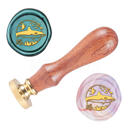 Wax Seal Stamp Set AJEW-WH0208-672-1
