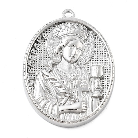 304 Stainless Steel Pendants STAS-Z121-01P-06-1