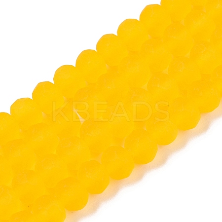 Transparent Glass Beads Strands X-EGLA-A044-T6mm-MD05-1