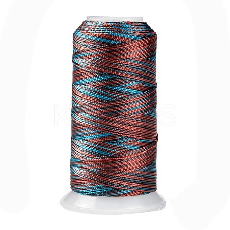 Segment Dyed Round Polyester Sewing Thread OCOR-Z001-A-18-1