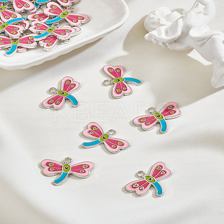 20Pcs Alloy Enamel Pendants ENAM-LP0001-61-1