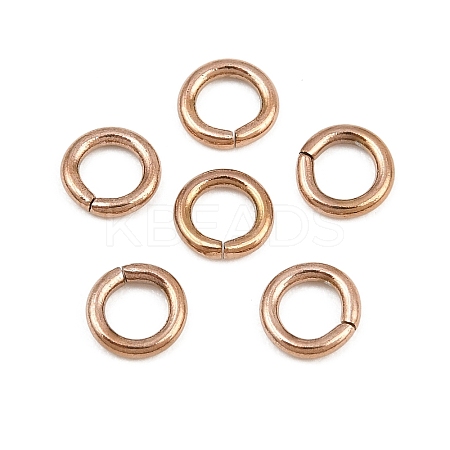 304 Stainless Steel Open Jump Rings SA-CBAF81C-01H-RG-1
