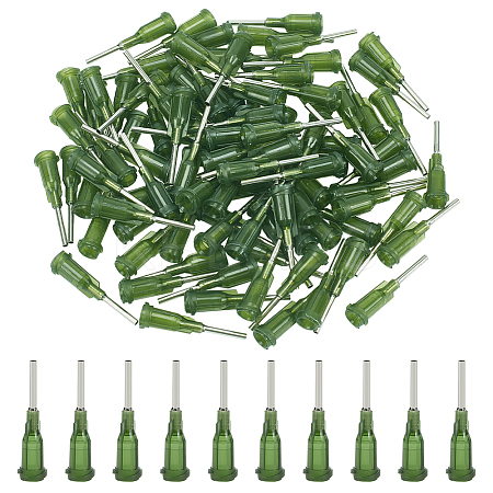 Plastic & 304 Stainless Steel Fluid Precision Blunt Needle Dispense Tips TOOL-HY0001-04A-1
