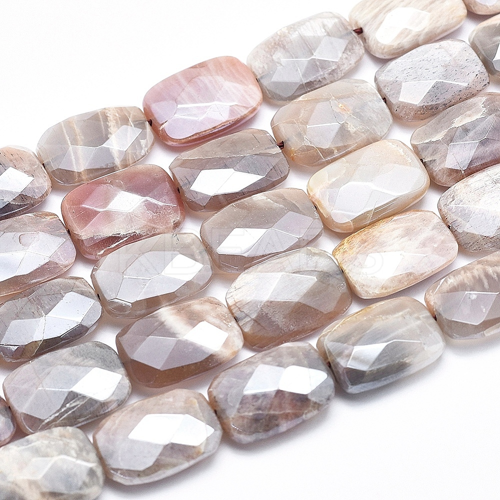 Wholesale Electroplate Natural Sunstone Beads Strands - KBeads.com