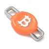 Brass Enamel Connector Charm KK-CBA4231-01A-P-2