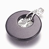 Synthetic Blue Goldstone Pendants G-F573-C02-4