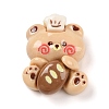 Bear Bread Opaque Resin Decoden Cabochons LS-CRES-Q220-05C-1