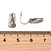 304 Stainless Steel Clip-on Earring Findings STAS-H230-30P-3