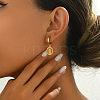 Elegant and Versatile 201 Stainless Steel Hoop Earrings LS-FA2332-1-1