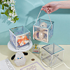 Foldable Hot Stamping Transparent PVC Packaging Boxes CON-WH0123-24A-01-3