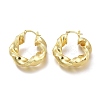 Brass Hoop Earrings EJEW-H104-23G-1