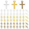 150Pcs 3 Colors Alloy Pendants FIND-LP0001-28-1