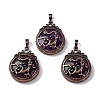 Natural Amethyst Pendants G-A241-02R-21-1