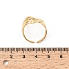 5Pcs 304 Stainless Steel Open Cuff Rings for Women RJEW-K313-07G-5